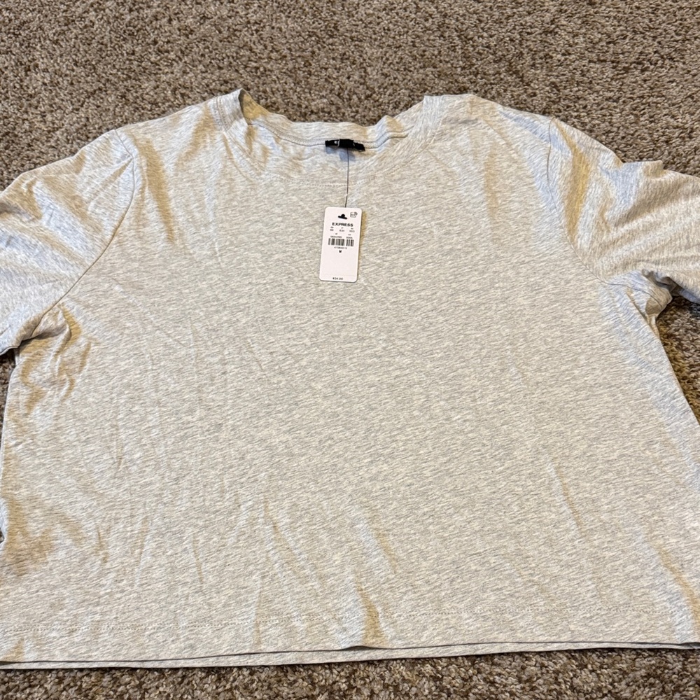 EXPRESS BOXY KNIT TEE